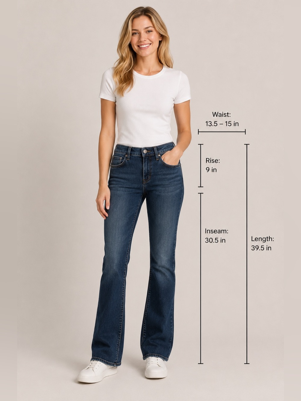 Burberry Brit Chelsea Bootcut Denim